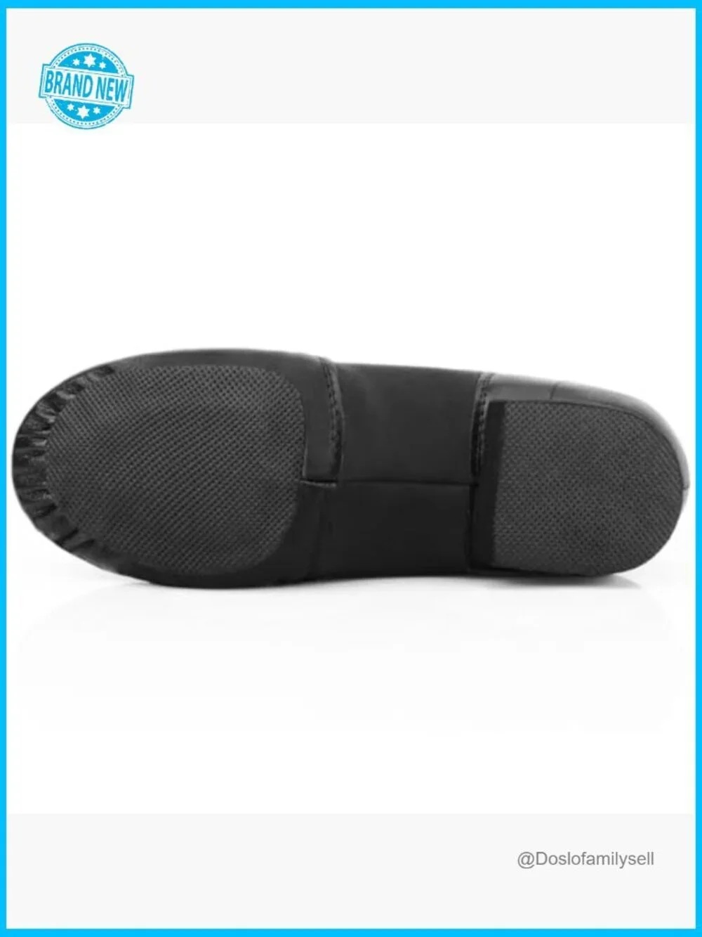 Leather Split Sole Jazz Dance Shoes for Ballet Yoga Performance Minimal